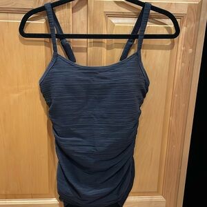 Coco Reef 2 Piece Swimsuit Tankini Set- Black - 34D top S bottom